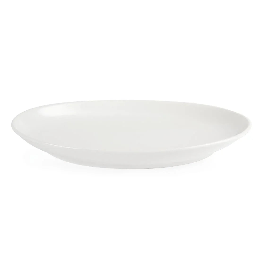 CC891 Olympia French Deep Oval Plates 365mm (Pack of 2) - JD Catering Equipment Solutions Ltd