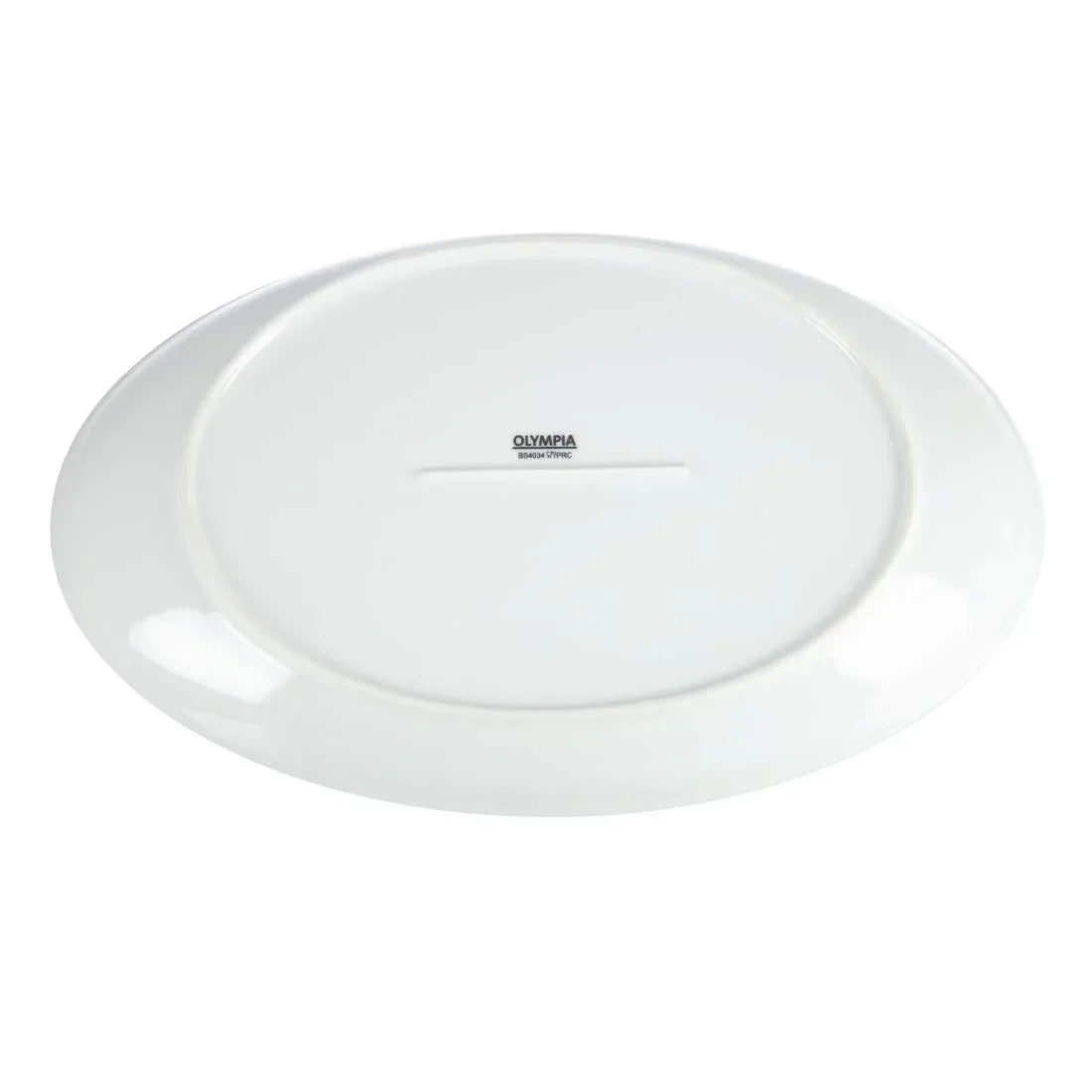 CC891 Olympia French Deep Oval Plates 365mm (Pack of 2) - JD Catering Equipment Solutions Ltd