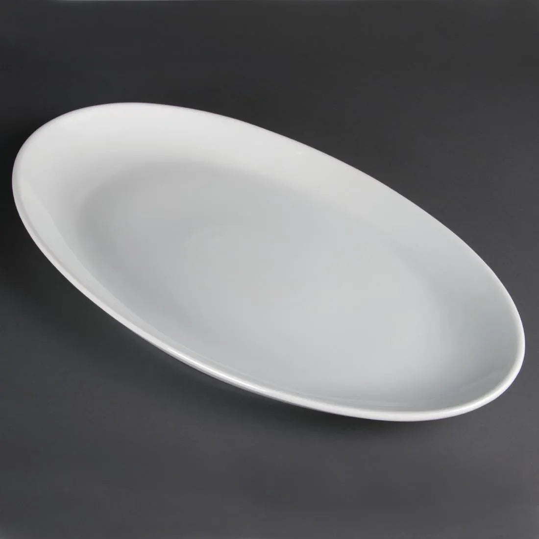 CC892 Olympia French Deep Oval Plates 500mm - JD Catering Equipment Solutions Ltd