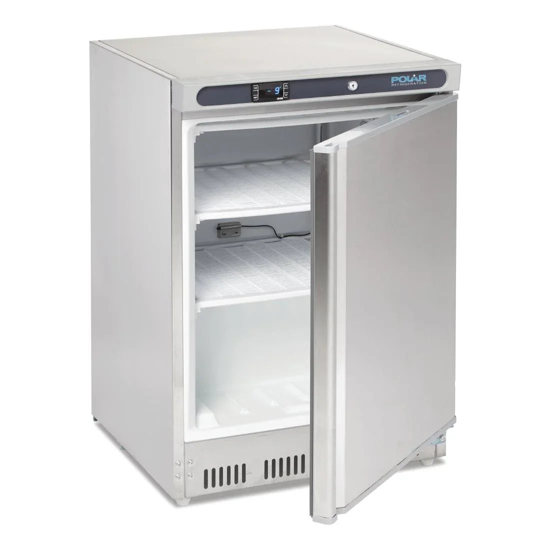 CD081 Polar C-Series Stainless Steel Under Counter Freezer 140Ltr - CD081 - JD Catering Equipment Solutions Ltd