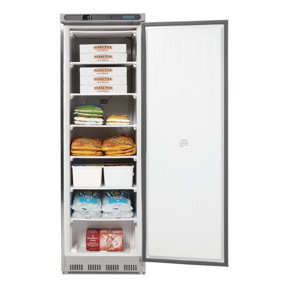 CD083 Polar C-Series Upright Freezer 365Ltr - CD083 - JD Catering Equipment Solutions Ltd