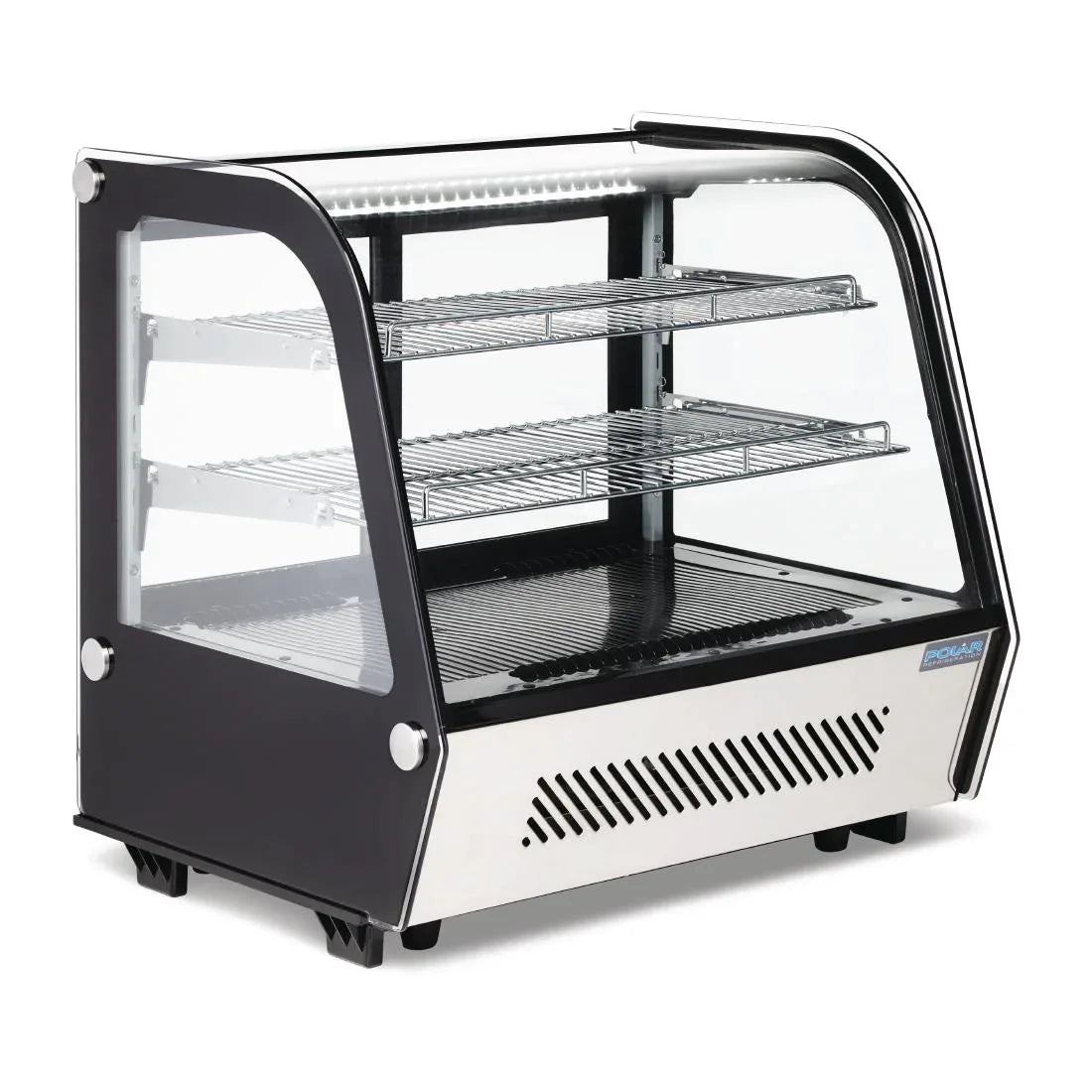 CD229 Polar G-Series Countertop Food Display Fridge Black - JD Catering Equipment Solutions Ltd
