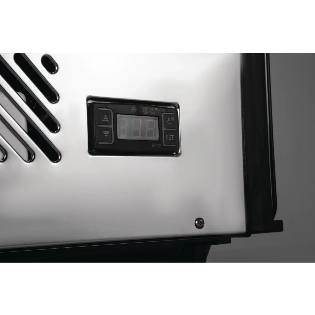 CD229 Polar G-Series Countertop Food Display Fridge Black - JD Catering Equipment Solutions Ltd