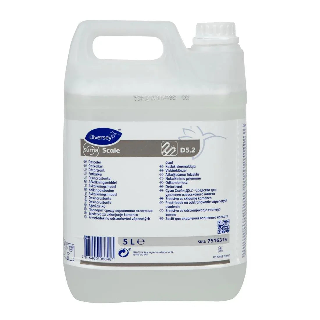 CD518 Suma Scale D5.2 Descaler Concentrate 5Ltr (2 Pack) - JD Catering Equipment Solutions Ltd