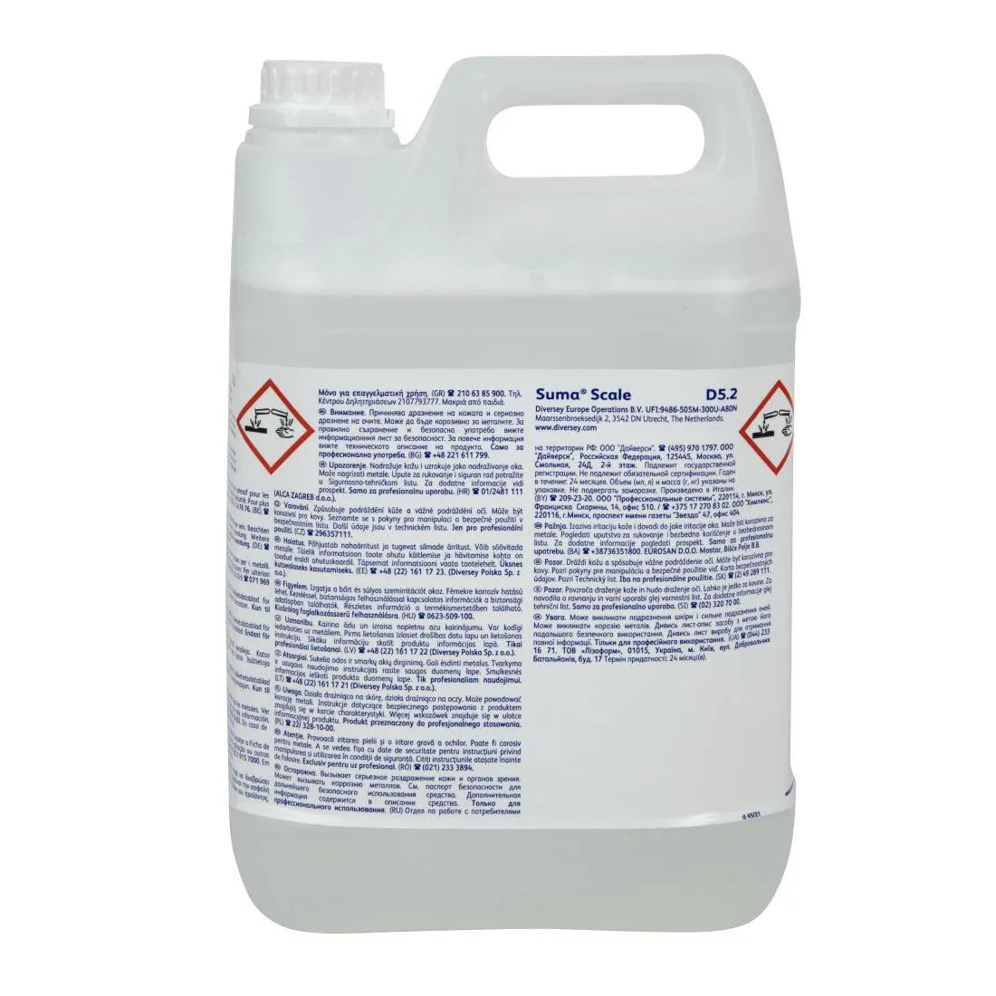 CD518 Suma Scale D5.2 Descaler Concentrate 5Ltr (2 Pack) - JD Catering Equipment Solutions Ltd