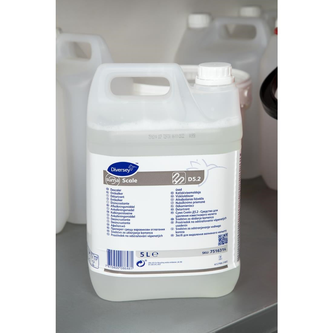 CD518 Suma Scale D5.2 Descaler Concentrate 5Ltr (2 Pack)