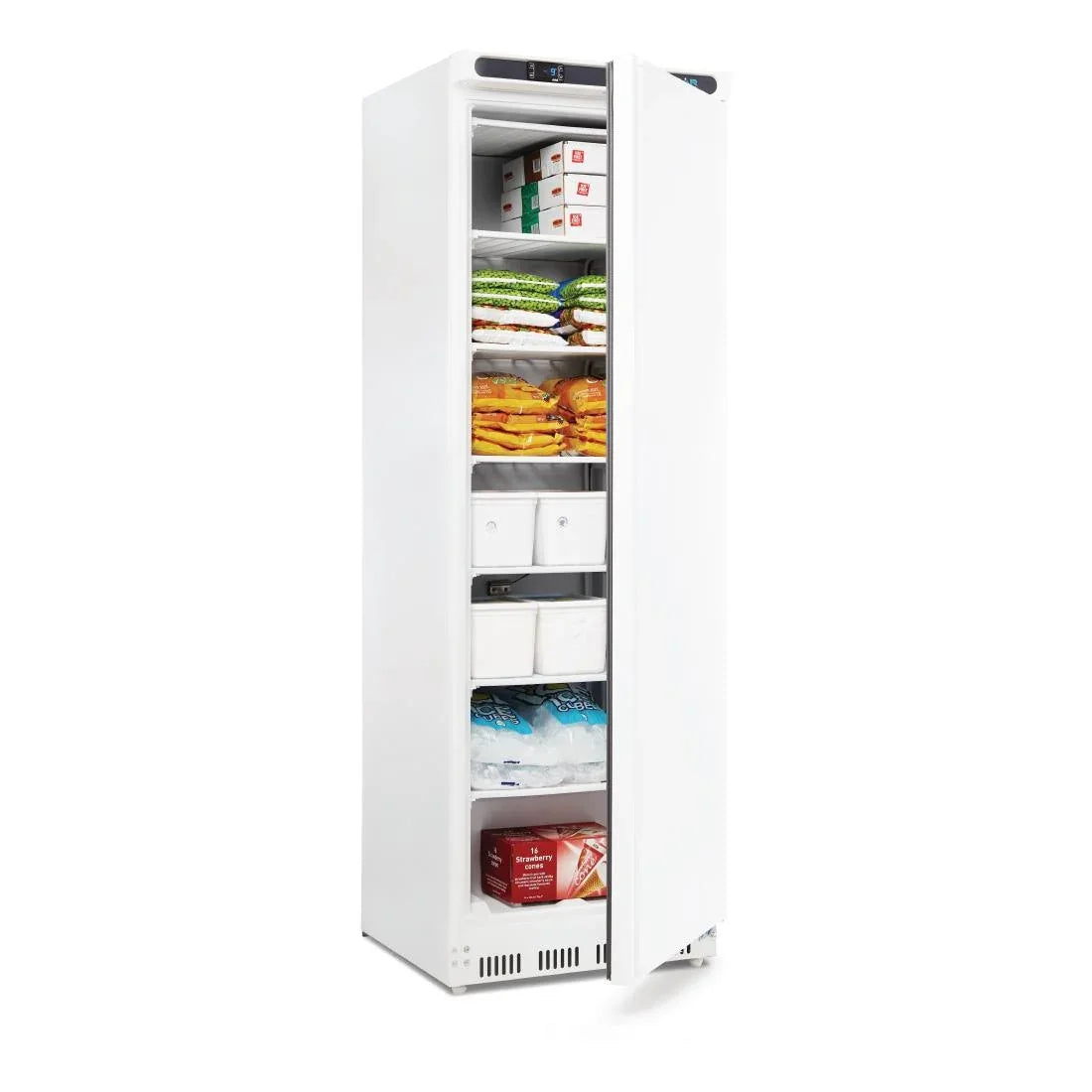 CD613 Polar C-Series Upright Freezer White 365Ltr - CD613 - JD Catering Equipment Solutions Ltd