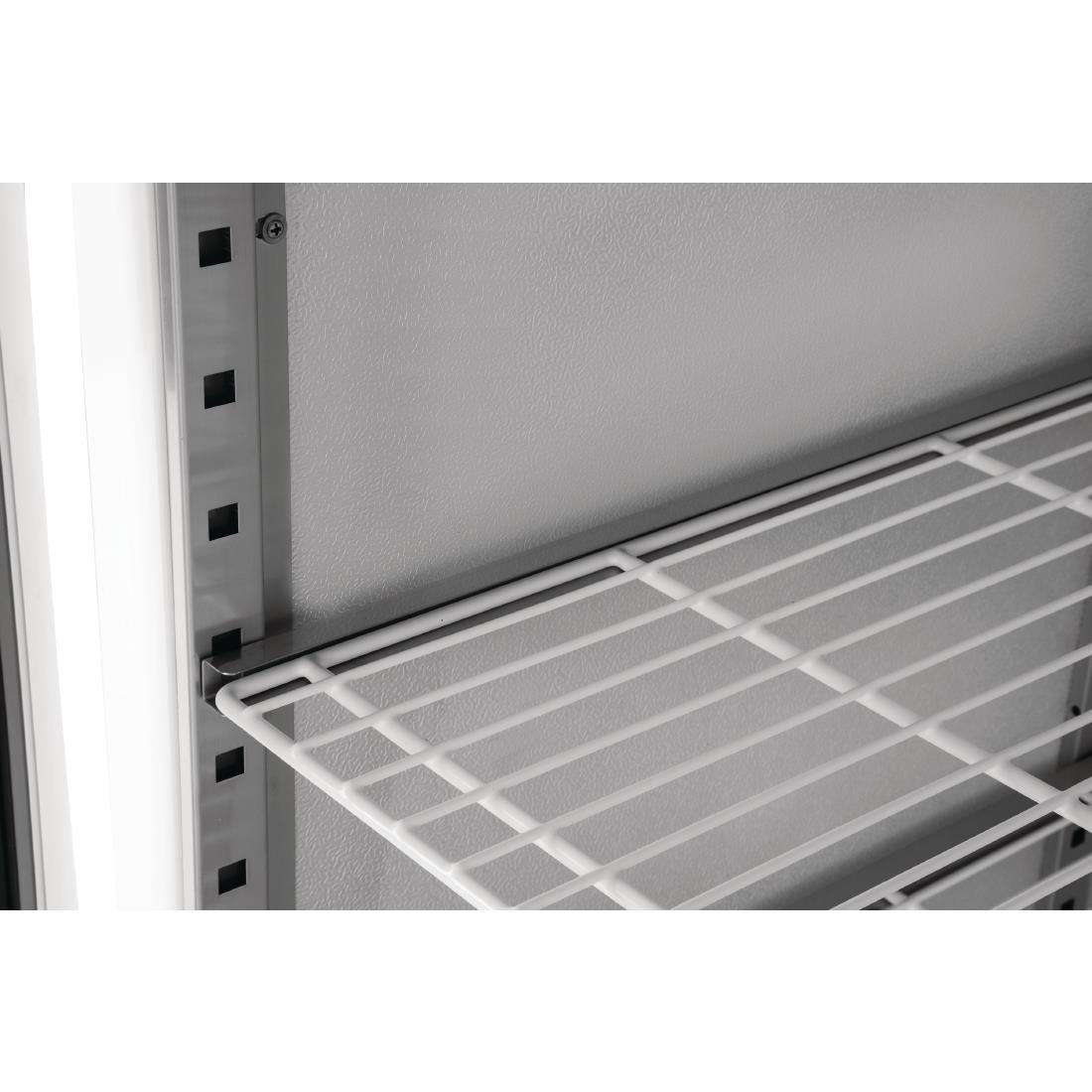 CD616 Polar G-Series Upright Double Door Freezer 1200Ltr White