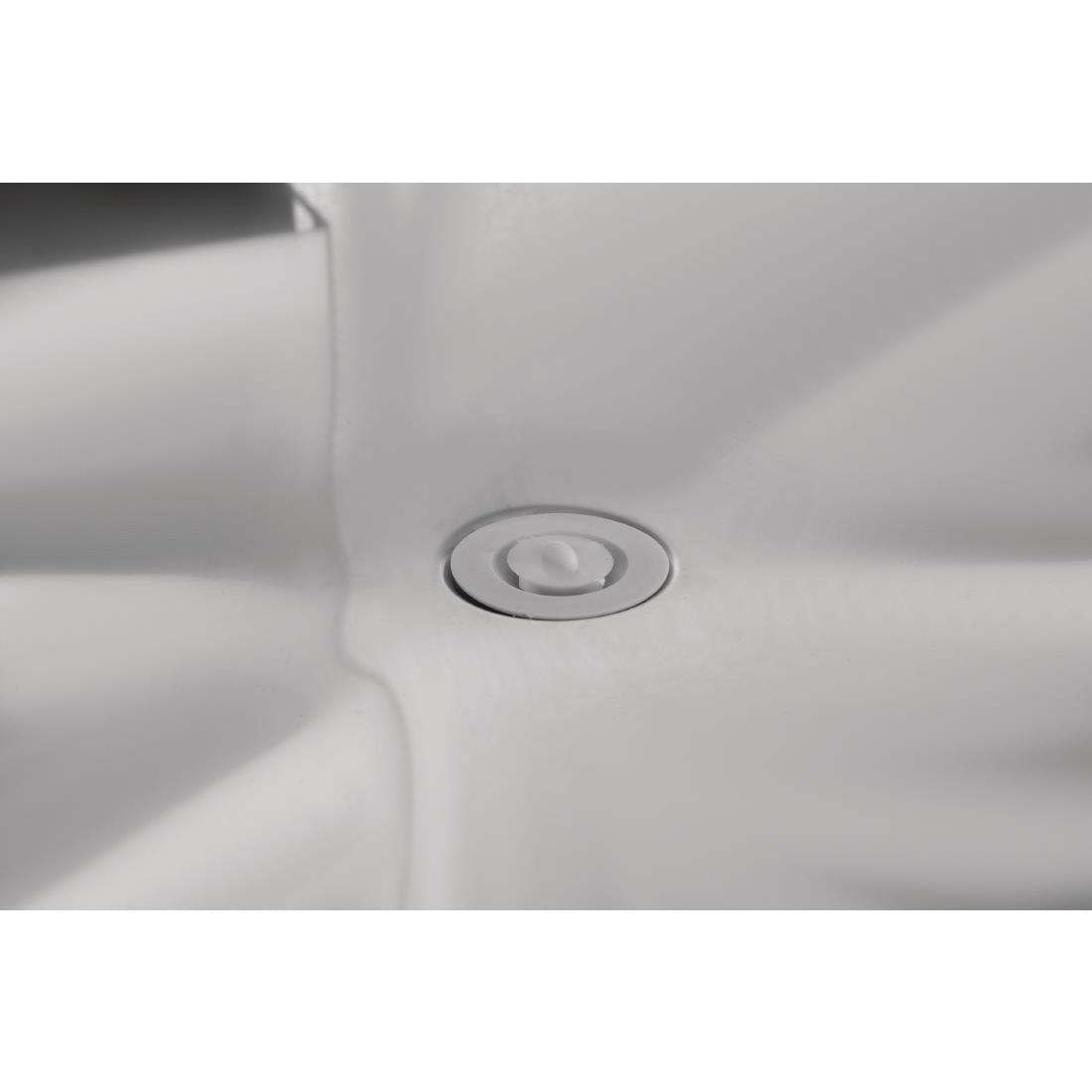 CD616 Polar G-Series Upright Double Door Freezer 1200Ltr White