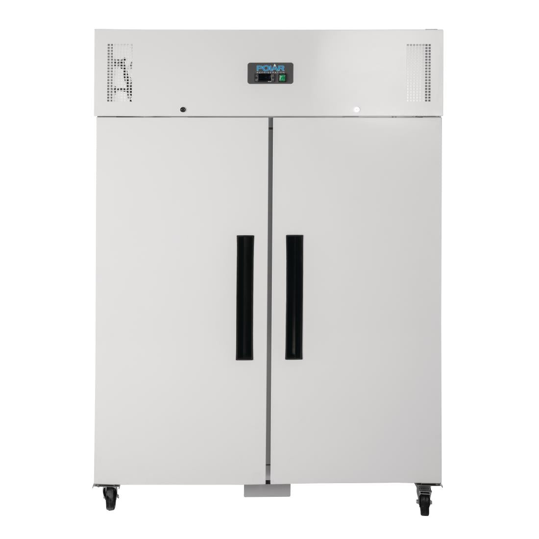 CD616 Polar G-Series Upright Double Door Freezer 1200Ltr White