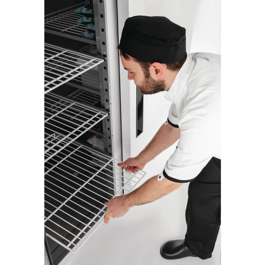 CC663 Polar G-Series Upright Double Door Fridge 1200Ltr White - JD Catering Equipment Solutions Ltd