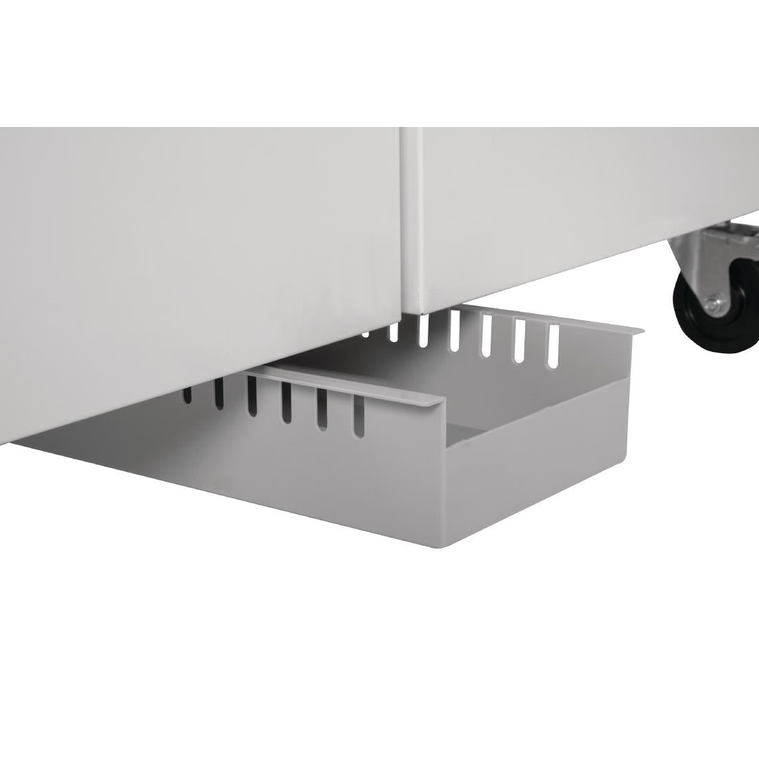 CD616 Polar G-Series Upright Double Door Freezer 1200Ltr White