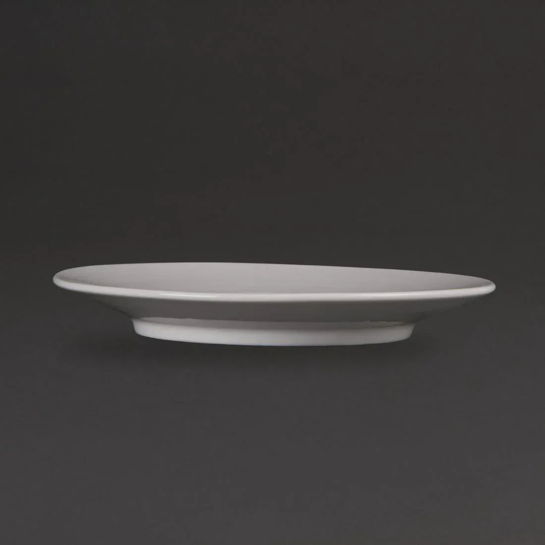 CD737 Olympia Whiteware Elegant Saucers 148mm (Pack of 12) - JD Catering Equipment Solutions Ltd