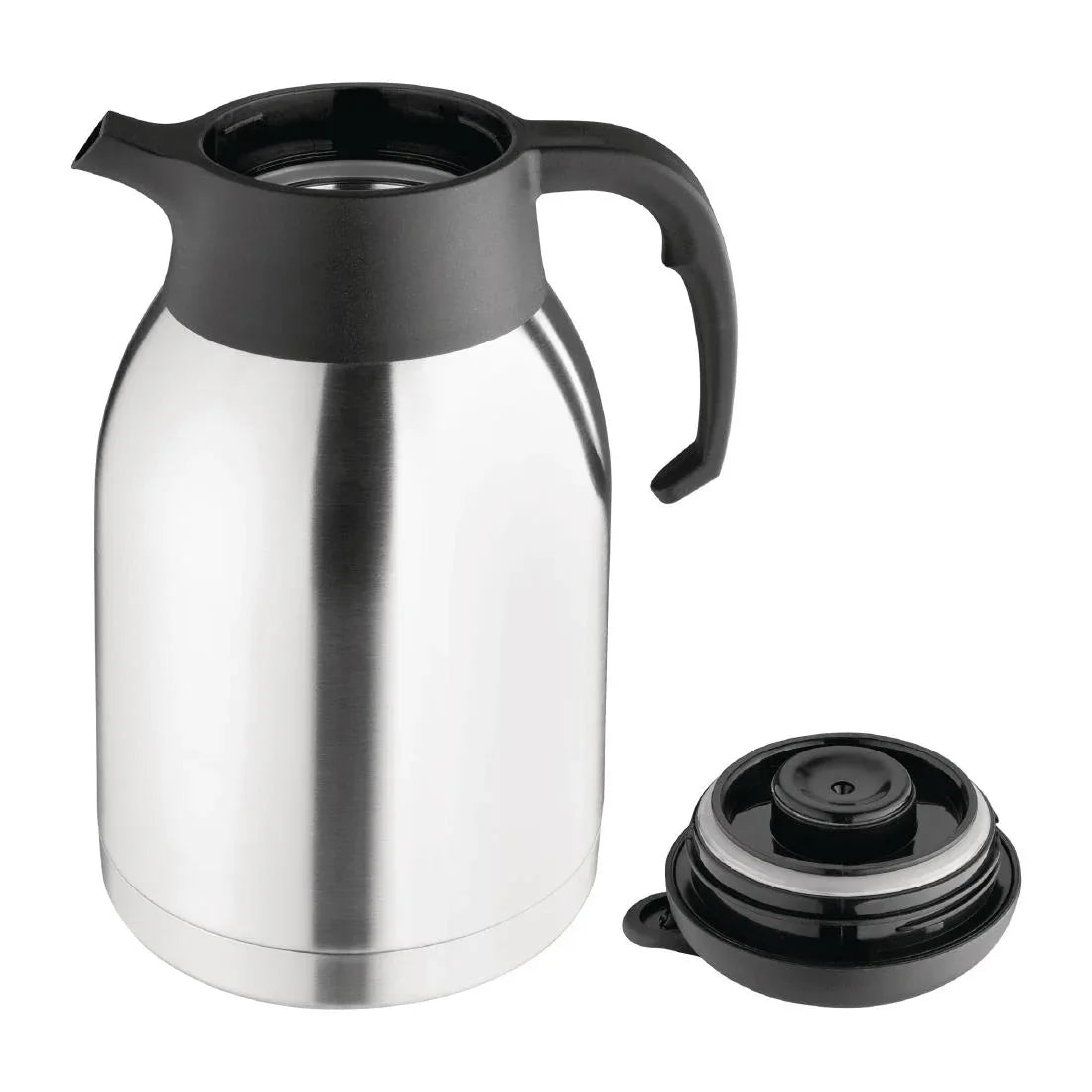 CE227 Olympia Stainless Steel Vacuum Jug 2Ltr - JD Catering Equipment Solutions Ltd