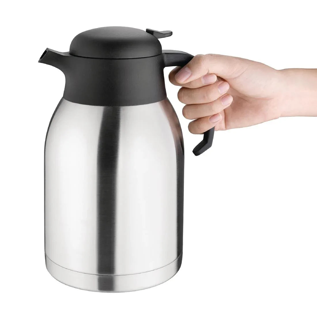 CE227 Olympia Stainless Steel Vacuum Jug 2Ltr - JD Catering Equipment Solutions Ltd