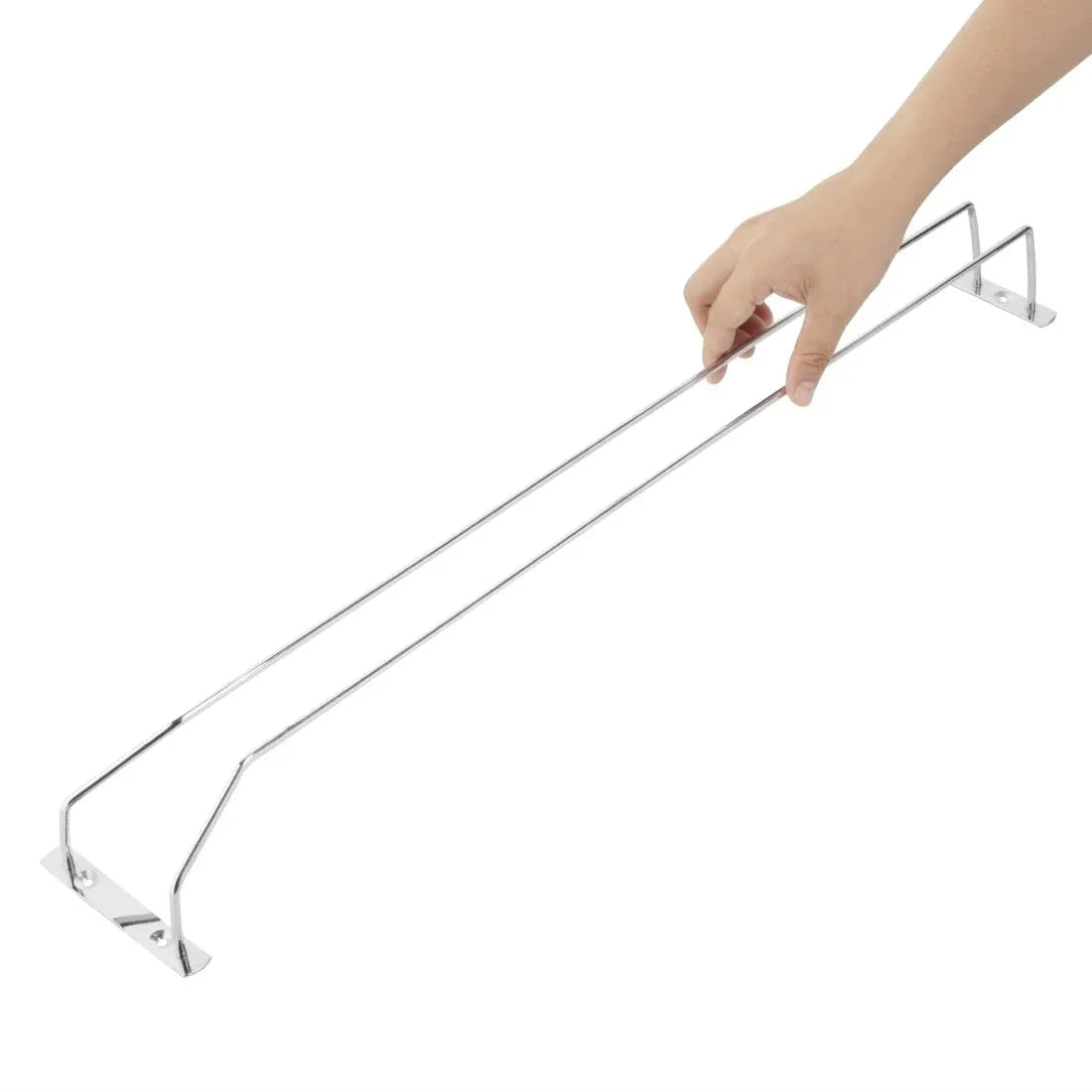 CE308 Olympia Wine Glass Rack Chrome 610mm - JD Catering Equipment Solutions Ltd