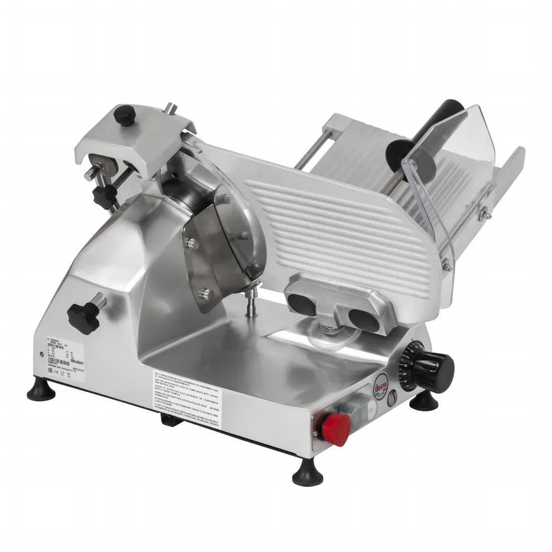 CE395 Sirman Meat Slicer Mirra 250mm - JD Catering Equipment Solutions Ltd