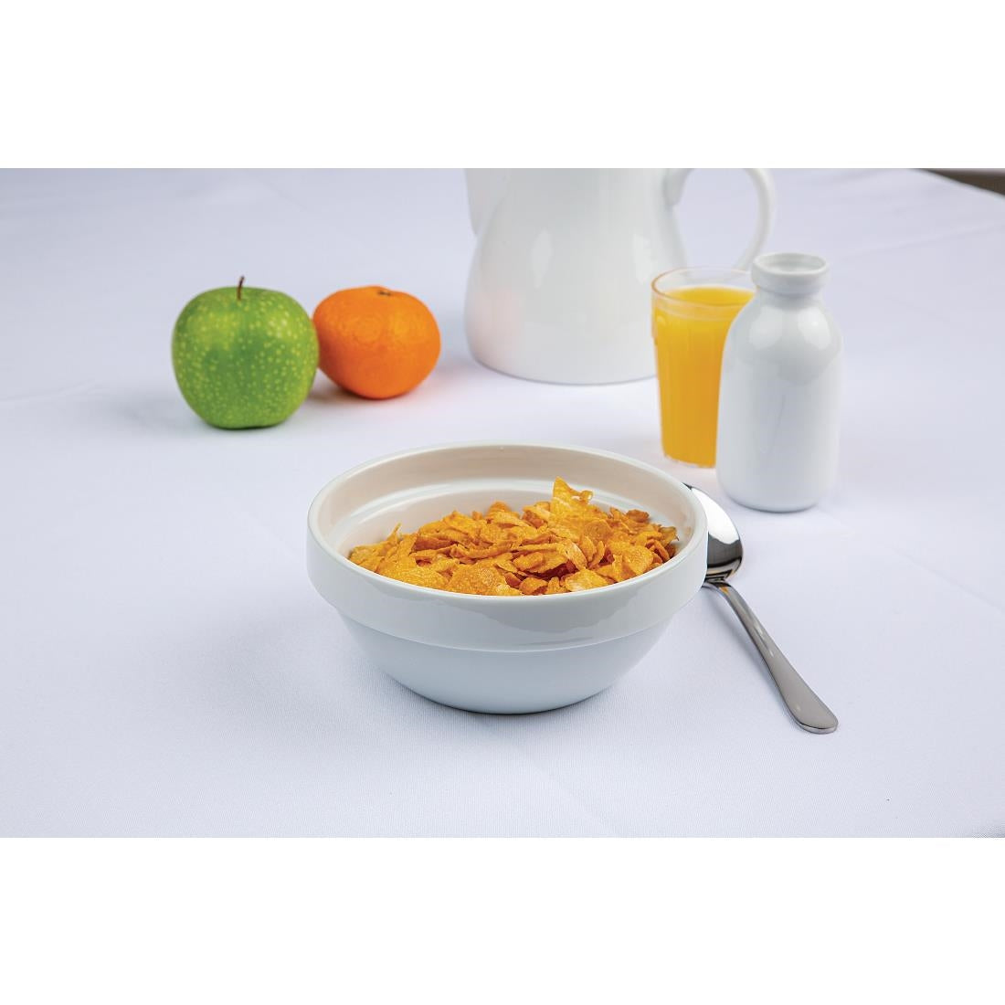 CE530 Olympia Cereal Bowls 145mm 540ml (Pack of 12)