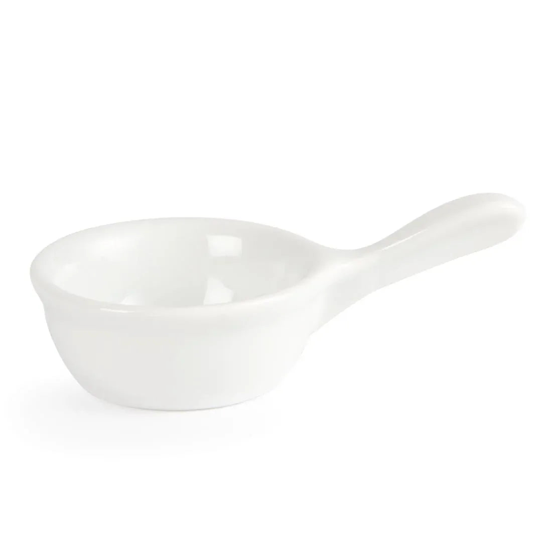 CE544 Olympia Miniature Pan Shaped Bowls 35ml 1.2oz (Pack of 12) - JD Catering Equipment Solutions Ltd