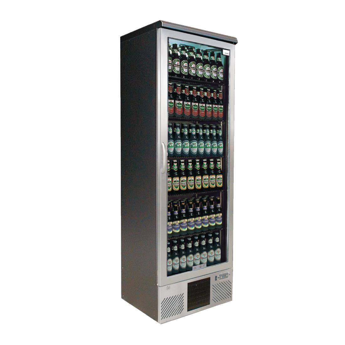 Gamko Upright Bottle Cooler with Hinged Door 300Ltr MG3/300RGCS