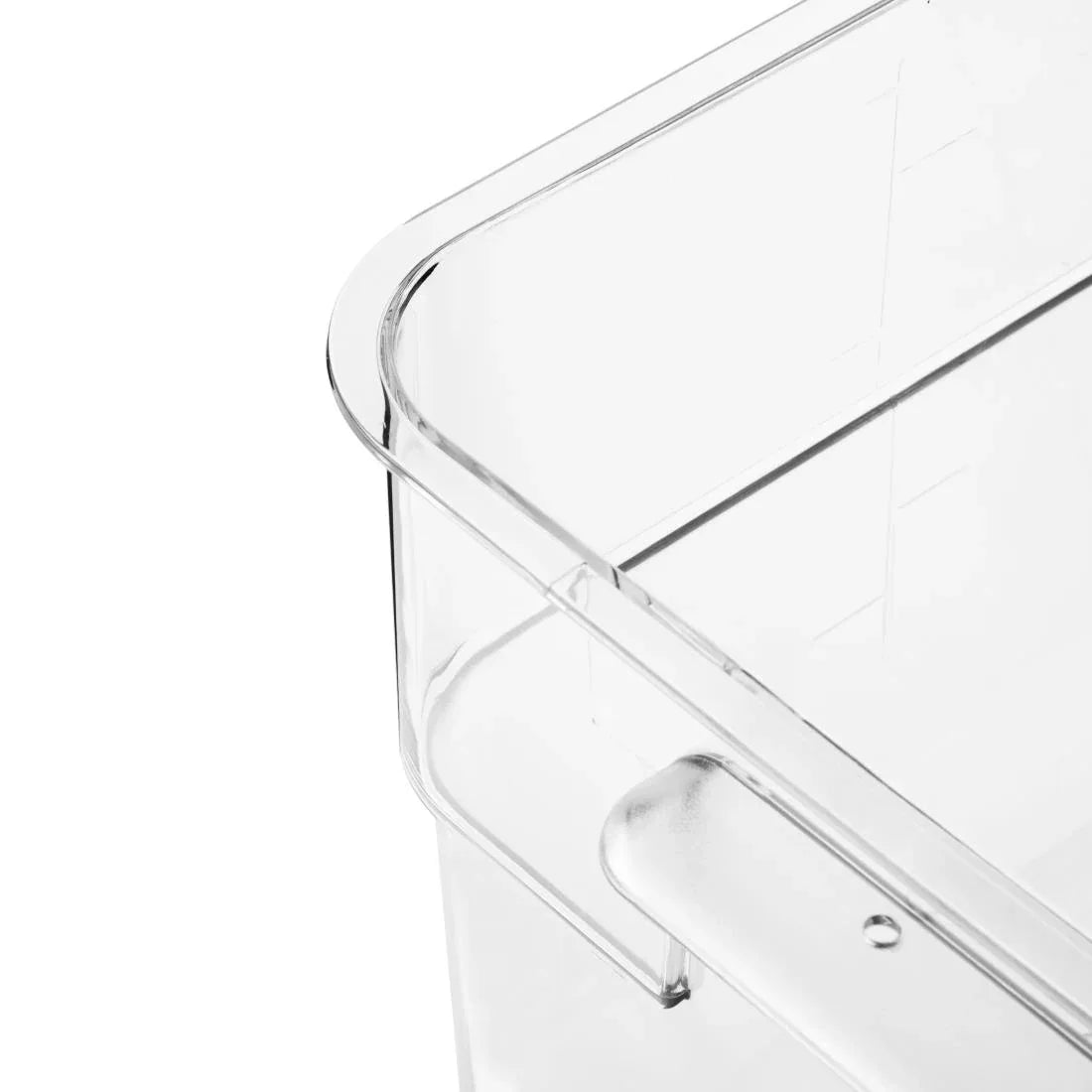 CF020 Vogue Polycarbonate Square Storage Container 1.5Ltr - JD Catering Equipment Solutions Ltd