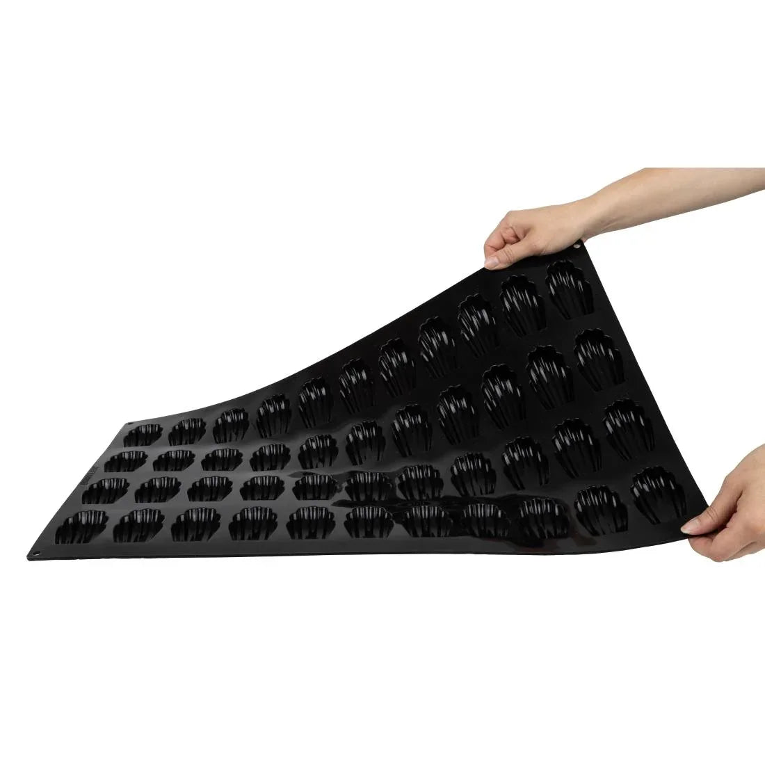 CF161 Pavoflex Madeleine Silicone Mould 44 Cup - JD Catering Equipment Solutions Ltd
