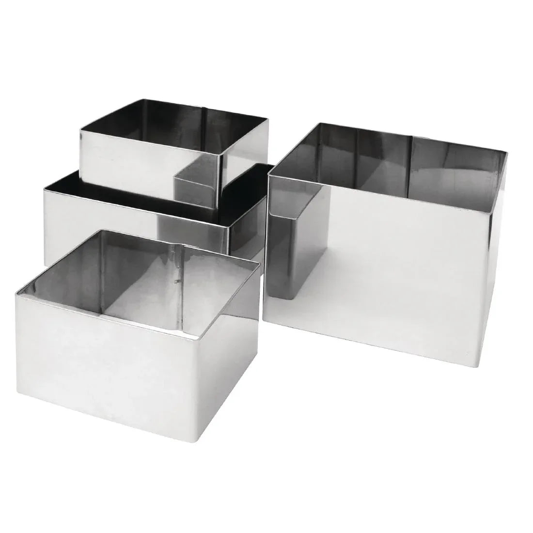 CF164 Vogue Square Mousse Rings 35 x 60 x 60mm - JD Catering Equipment Solutions Ltd