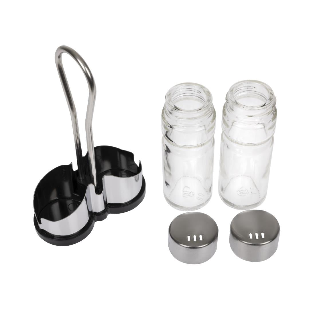 CF295 Salt and Pepper Cruet Set and Stand