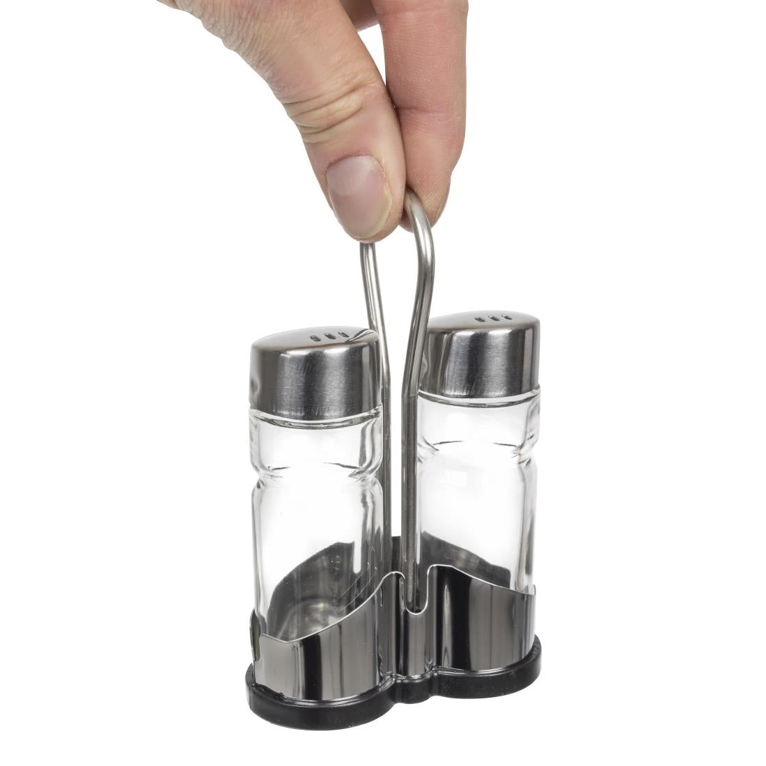CF295 Salt and Pepper Cruet Set and Stand