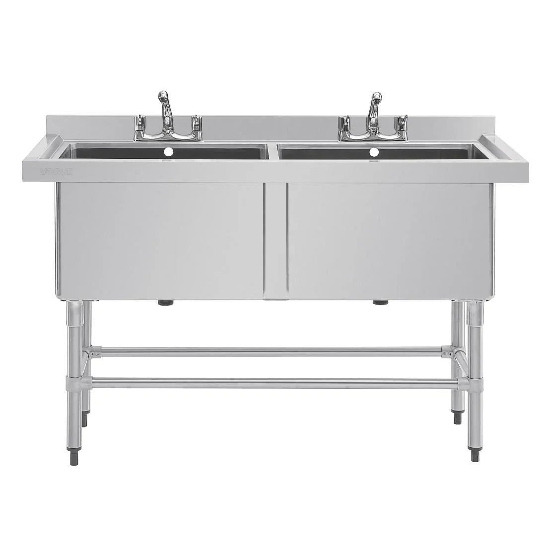 CF406 Vogue Double Deep Pot Sink - JD Catering Equipment Solutions Ltd