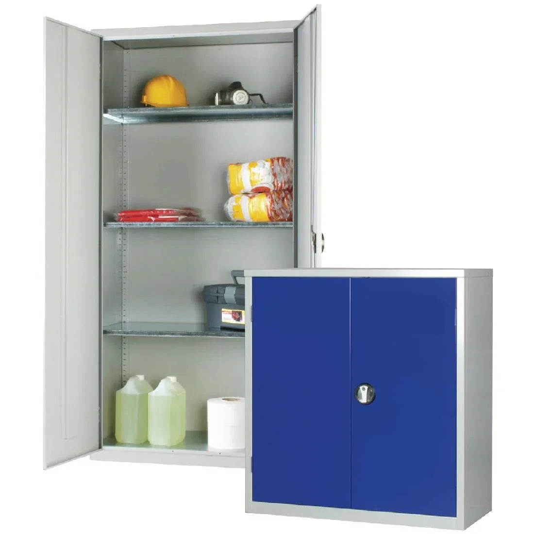 CF804 Standard Cupboard Blue Doors - JD Catering Equipment Solutions Ltd