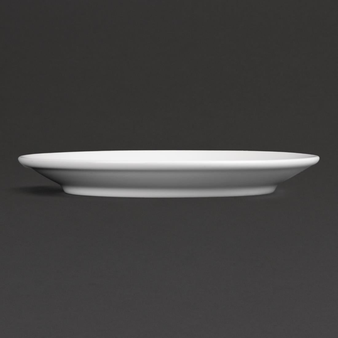 CG001 Royal Porcelain Classic White Coupe Plates 150mm (Pack of 12)