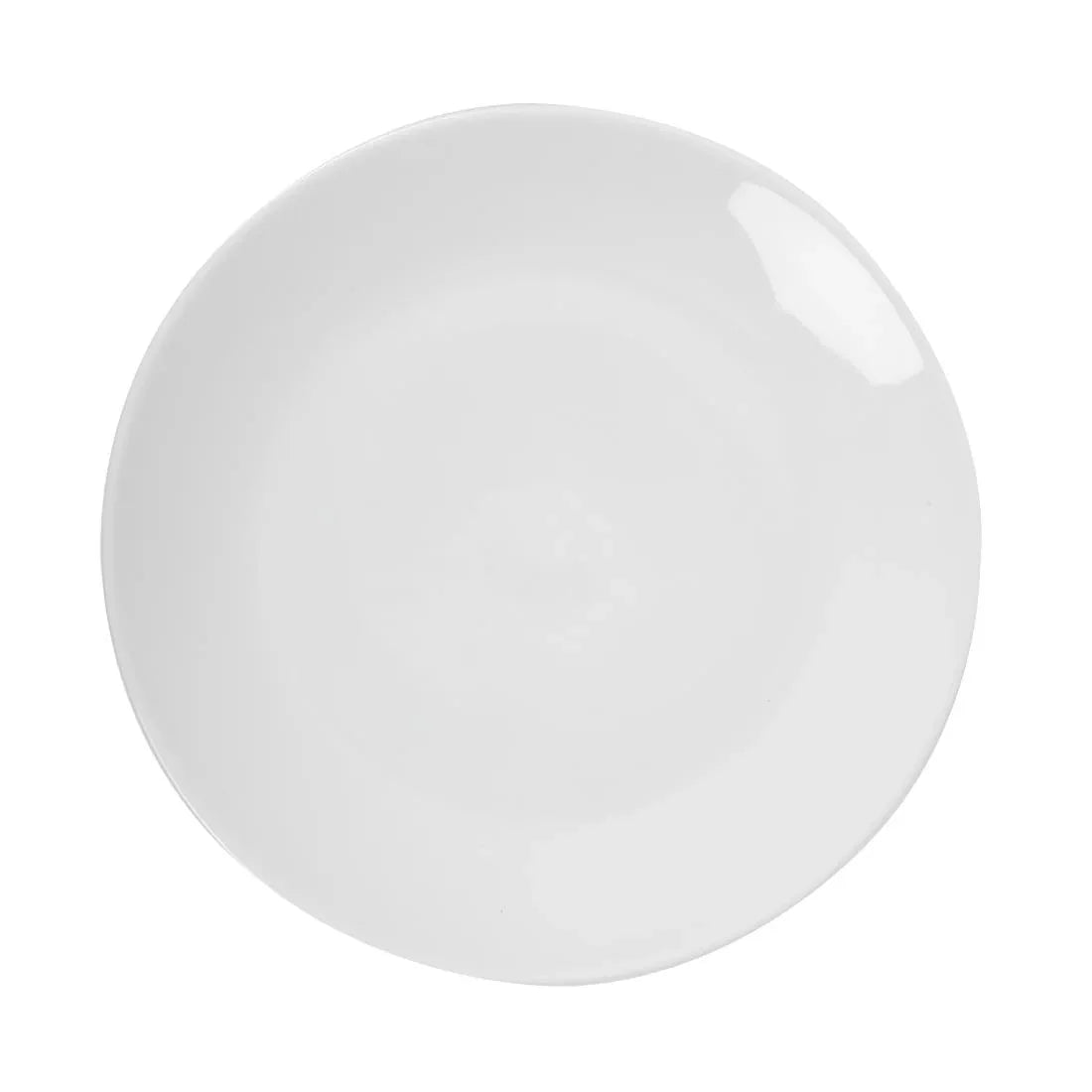 CG003 Royal Porcelain Classic White Coupe Plates 210mm (Pack of 12) - JD Catering Equipment Solutions Ltd