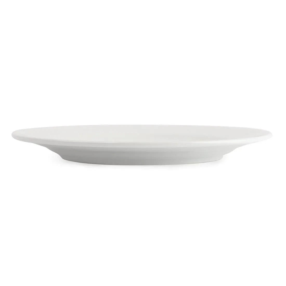 CG007 Royal Porcelain Classic White Wide Rim Plates 210mm (Pack of 12) - JD Catering Equipment Solutions Ltd