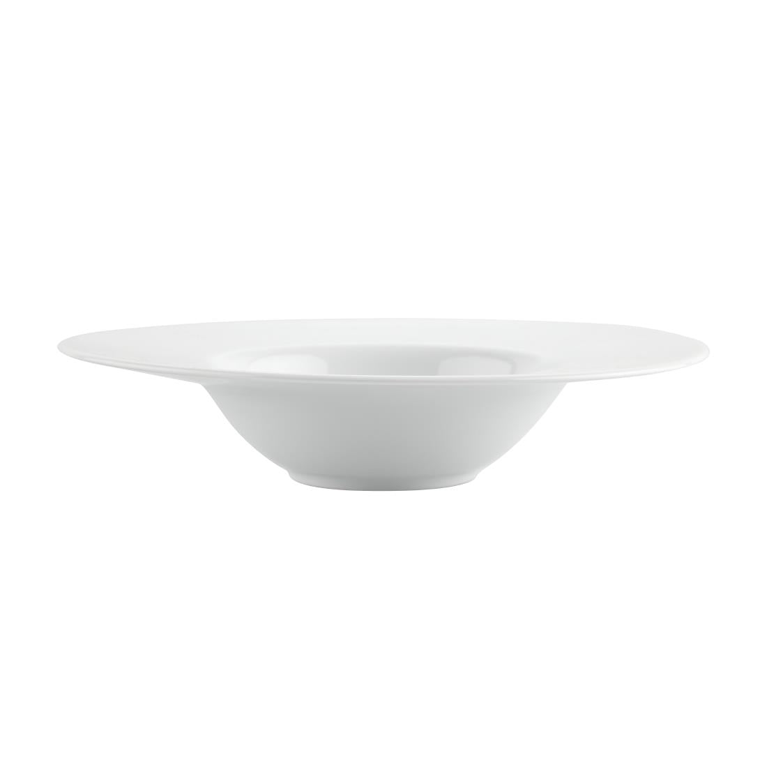 CG018 Royal Porcelain Classic White Pasta Plates 280mm (Pack of 6)