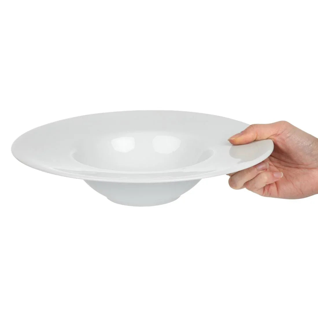 CG018 Royal Porcelain Classic White Pasta Plates 280mm (Pack of 6) - JD Catering Equipment Solutions Ltd