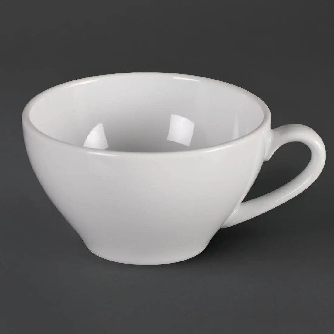 CG024 Royal Porcelain Classic White Tea Cups 180ml (Pack of 12) - JD Catering Equipment Solutions Ltd