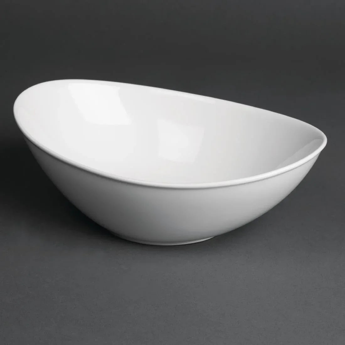 CG060 Royal Porcelain Classic White Salad Bowls 200mm (Pack of 6) - JD Catering Equipment Solutions Ltd