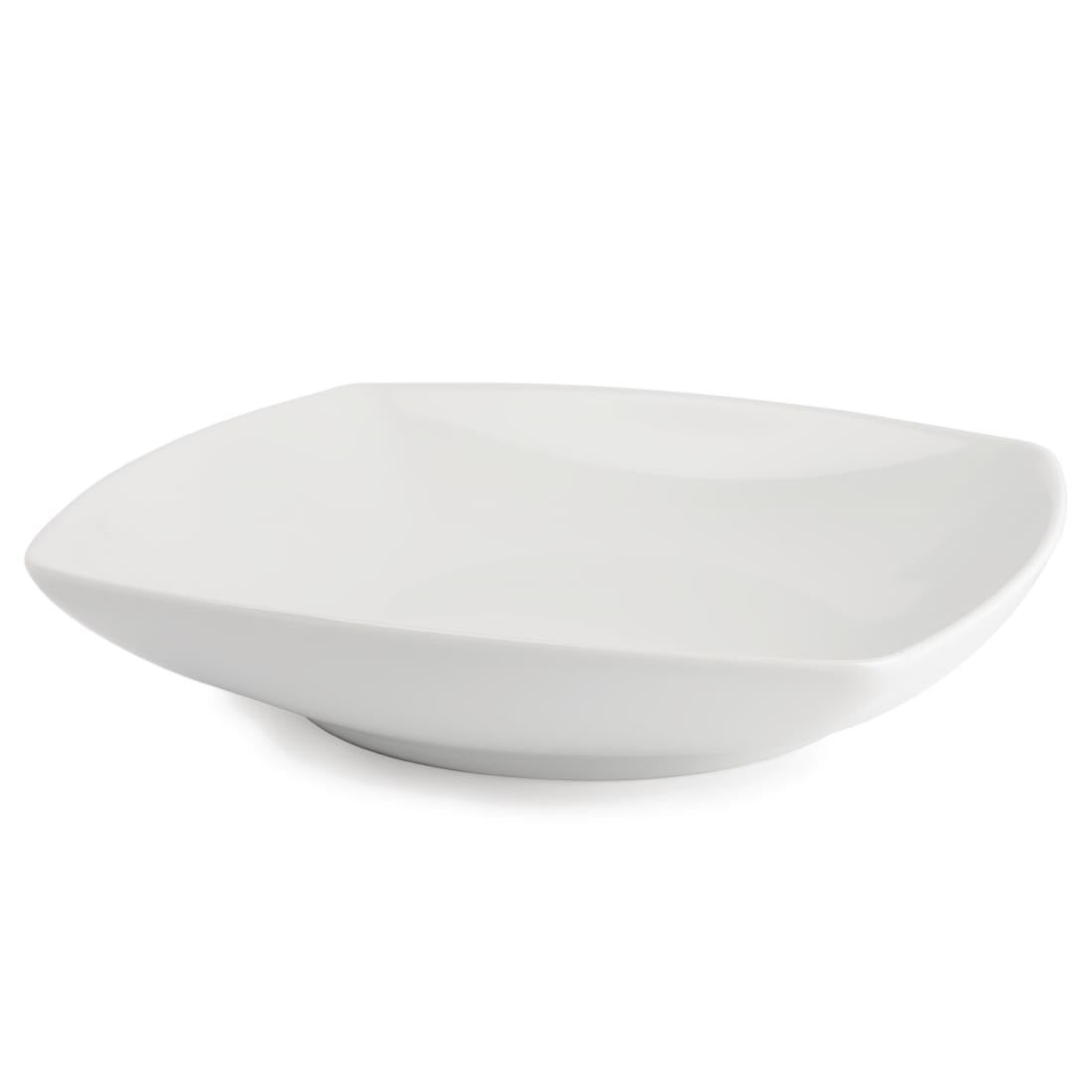 CG109 Royal Porcelain Kana Square Soup Plates 210mm (Pack of 12)