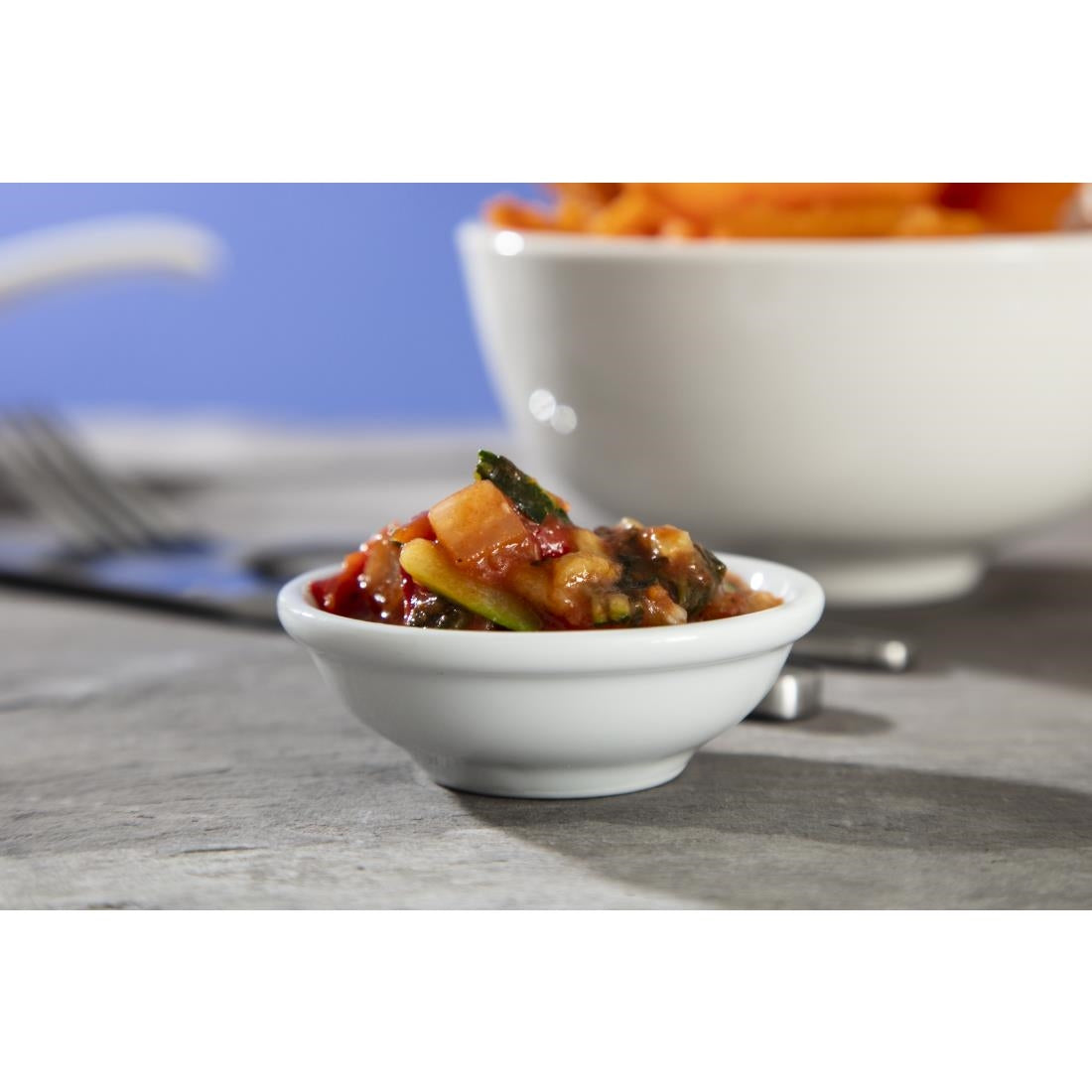 CG134 Royal Porcelain Oriental Soy Sauce Dishes (Pack of 12)