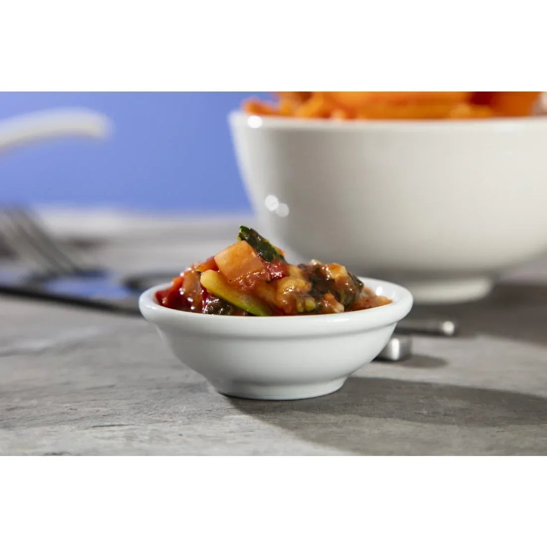 CG134 Royal Porcelain Oriental Soy Sauce Dishes (Pack of 12)