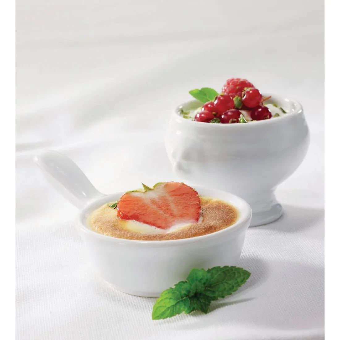 CG369 Revol Miniature Lion Head Appetiser Bowls 55mm (Pack of 6) - JD Catering Equipment Solutions Ltd