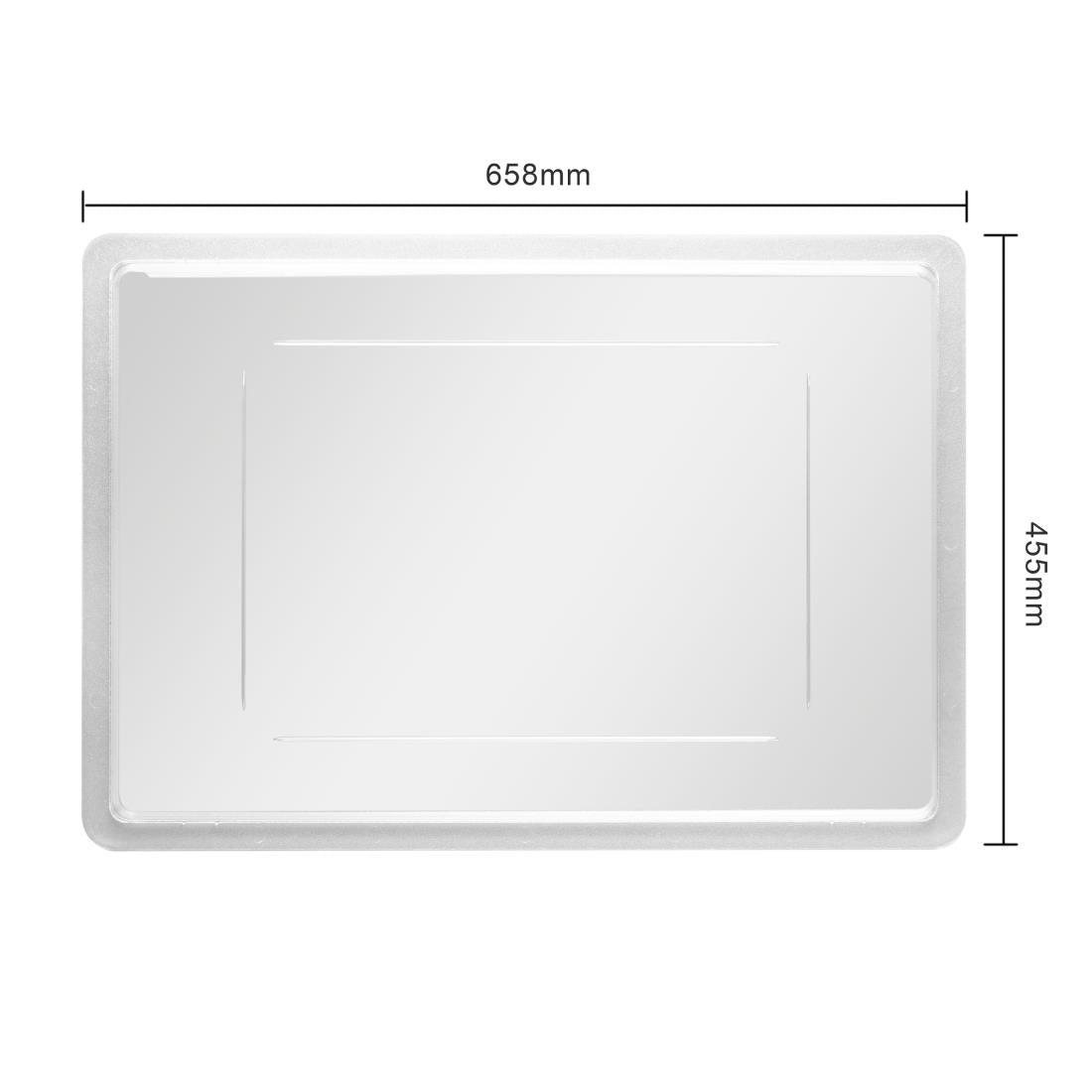 CG989 Vogue Polycarbonate Lid Large