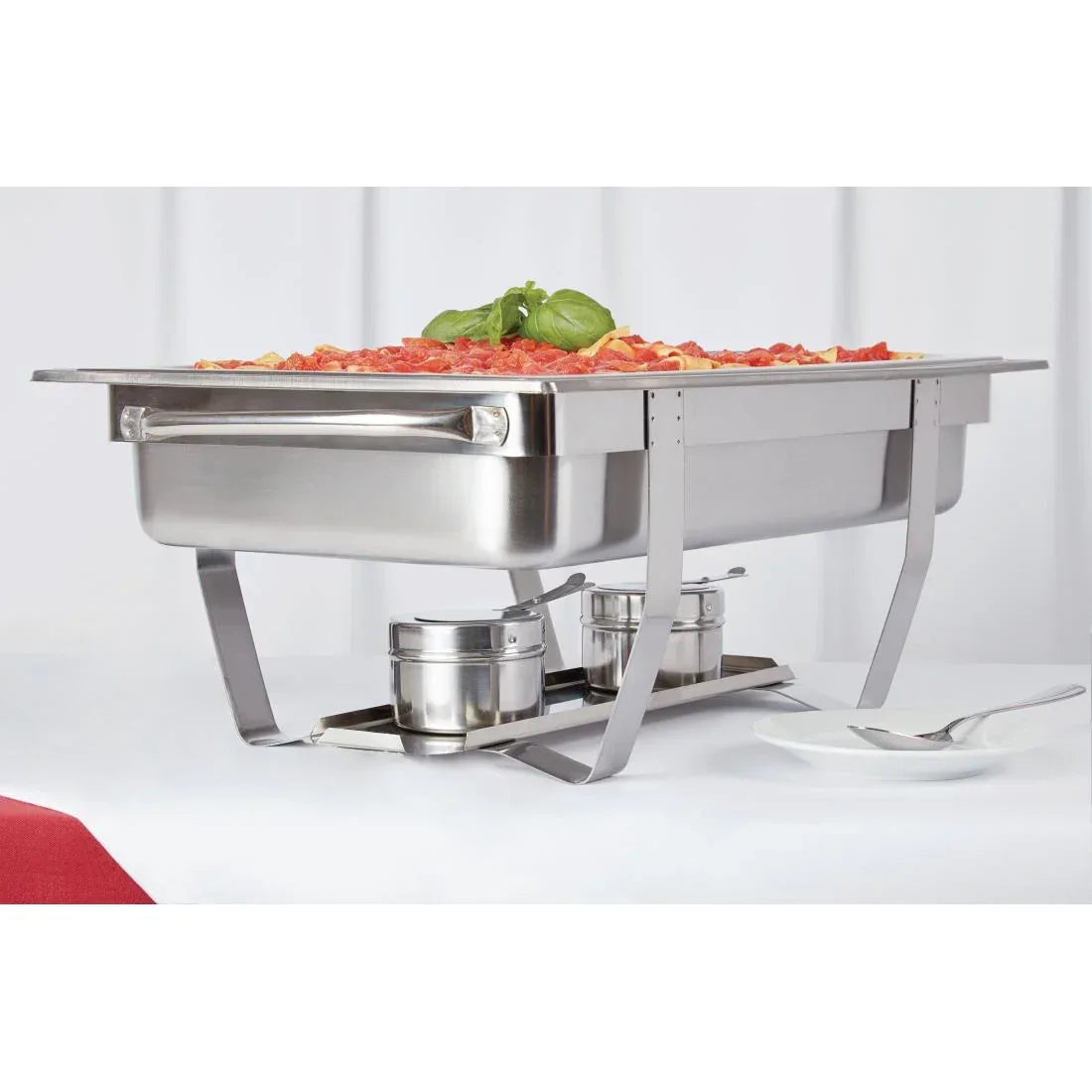 S300 Olympia Milan Chafing Set 1/1 GN (2 pack) - JD Catering Equipment Solutions Ltd