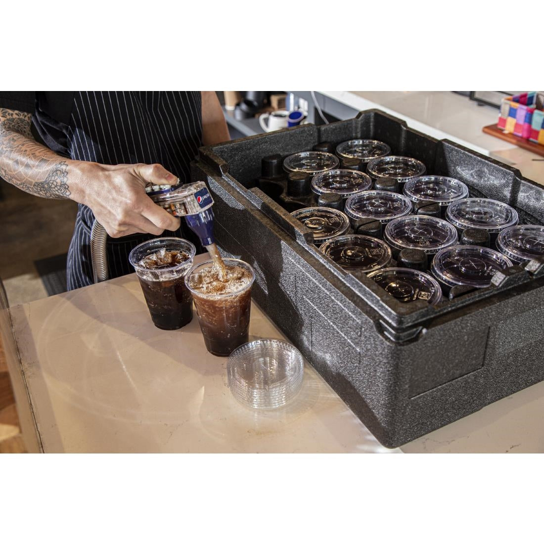 CJ115 Cam GoBox Full-Size Top Loader 4" Deep Black