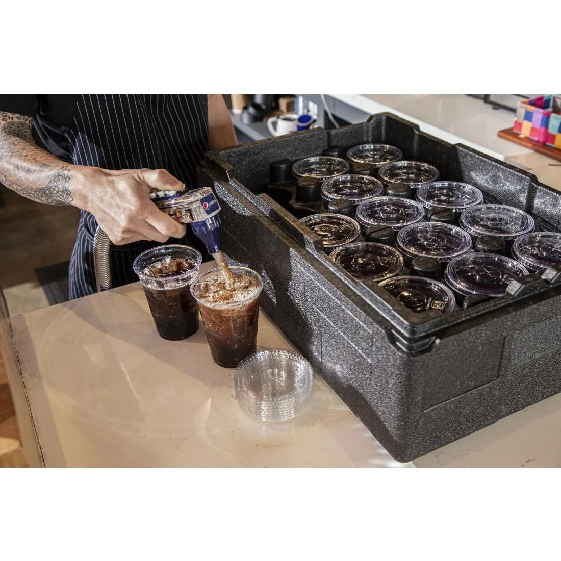 CJ115 Cam GoBox Full-Size Top Loader 4" Deep Black