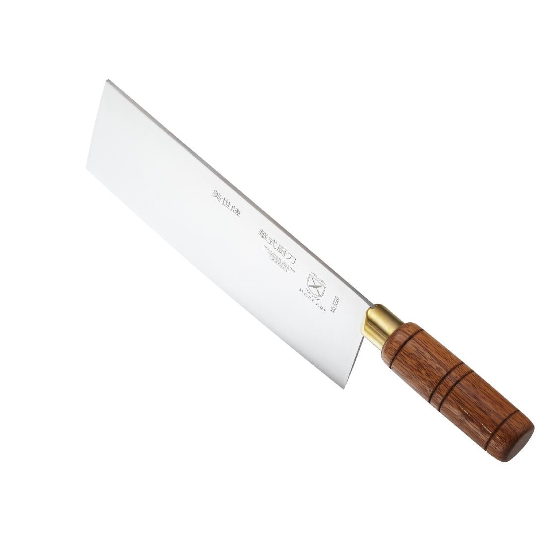 CJ489 Mercer Culinary Chinese Chef Knife 8" Wood Handle