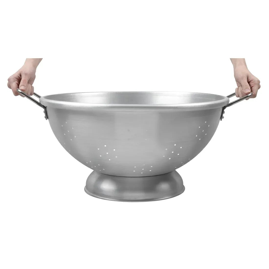 Double-Handled Aluminium Colander 18.5" - JD Catering Equipment Solutions Ltd