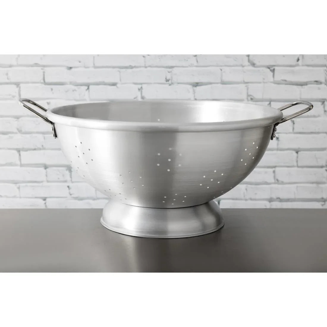 Double-Handled Aluminium Colander 18.5" - JD Catering Equipment Solutions Ltd