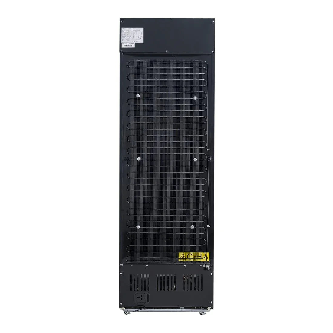 CJ794 Nisbets Essentials Upright Display Cooler with Light Box 346Ltr CJ794 - JD Catering Equipment Solutions Ltd